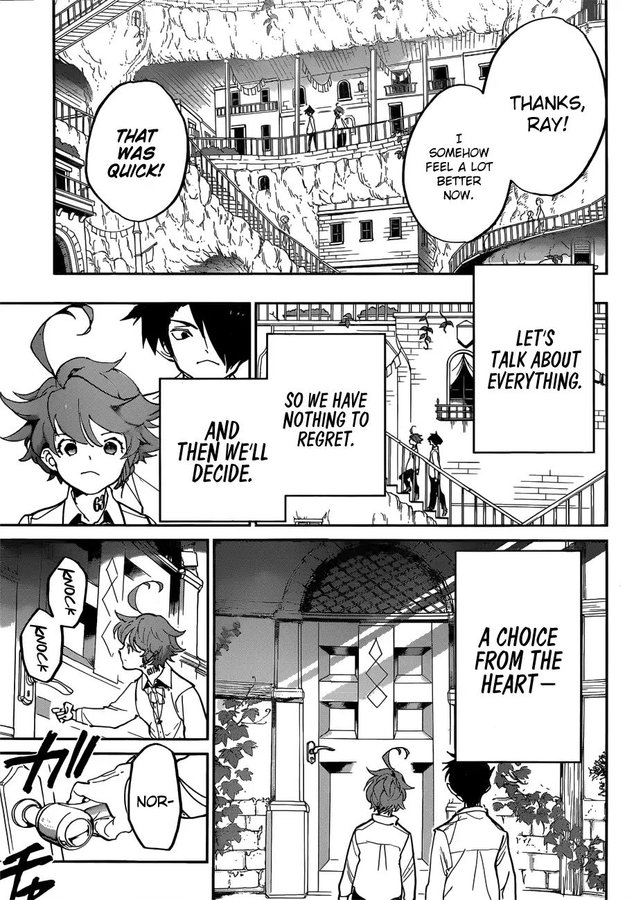 Yakusoku No Neverland - Chapter 123: An Important Choice