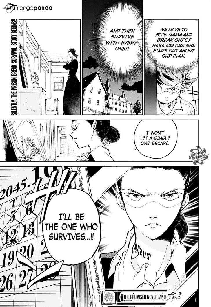 Yakusoku No Neverland - Chapter 3