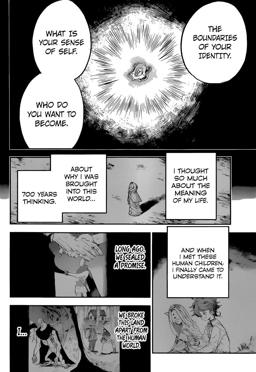 Yakusoku No Neverland - Chapter 158: The Meaning Of My Life