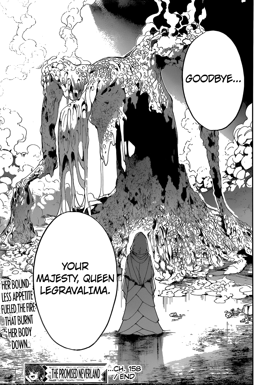 Yakusoku No Neverland - Chapter 158: The Meaning Of My Life