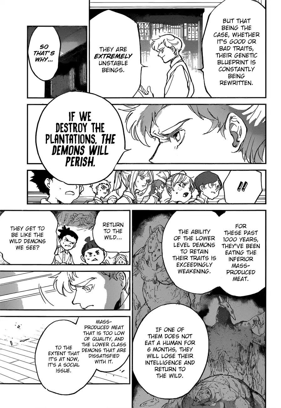 Yakusoku No Neverland - Chapter 120 : Formless Monsters