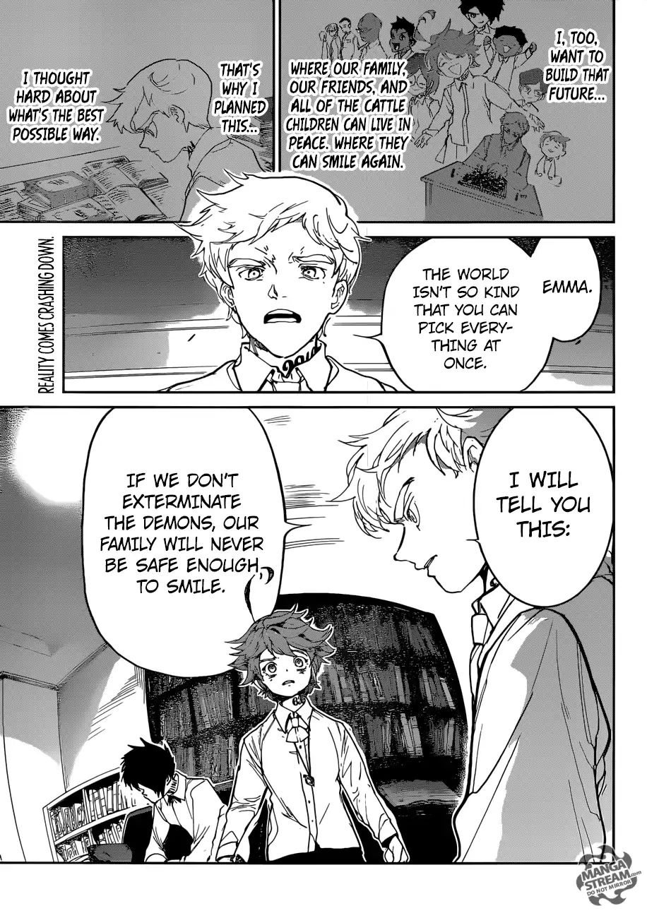 Yakusoku No Neverland - Vol. Tbd Chapter 128: I Ve Made Up My Mind