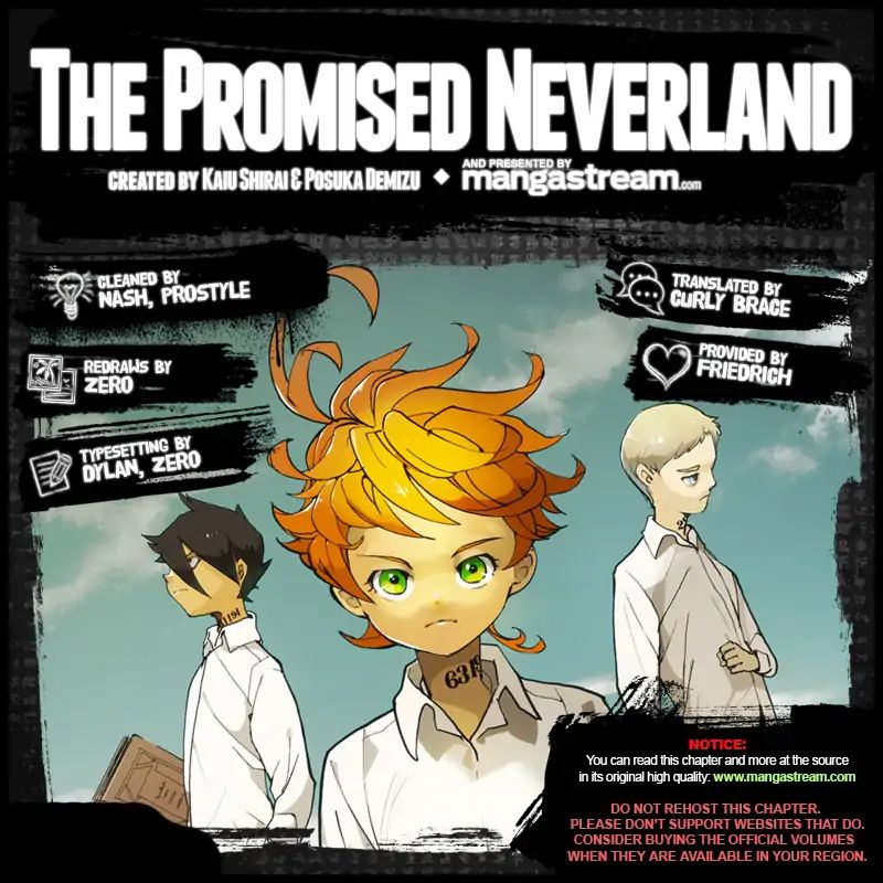 Yakusoku No Neverland - Vol. Tbd Chapter 128: I Ve Made Up My Mind