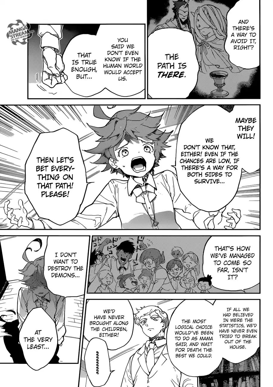 Yakusoku No Neverland - Vol. Tbd Chapter 128: I Ve Made Up My Mind