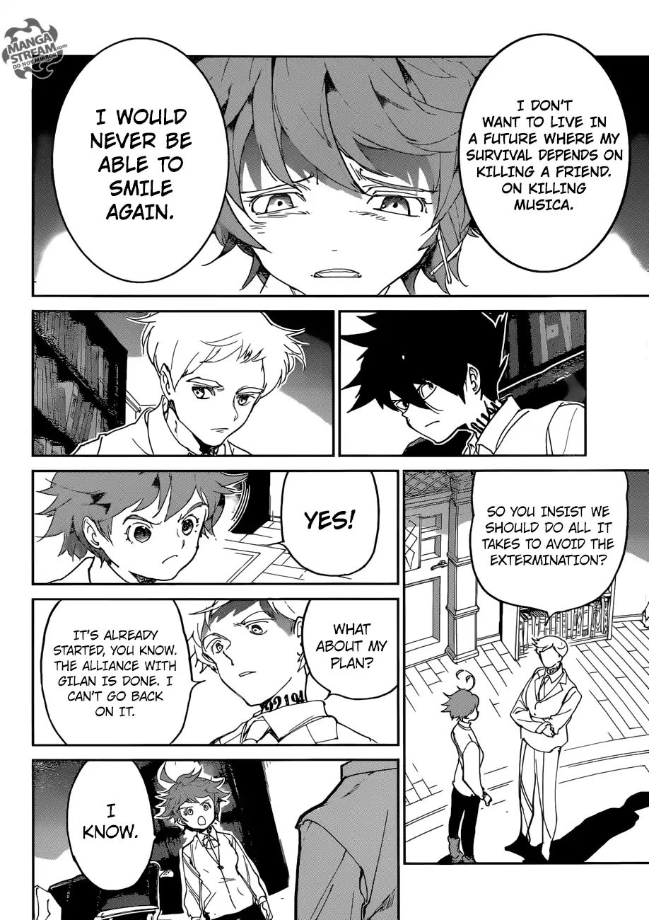 Yakusoku No Neverland - Vol. Tbd Chapter 128: I Ve Made Up My Mind