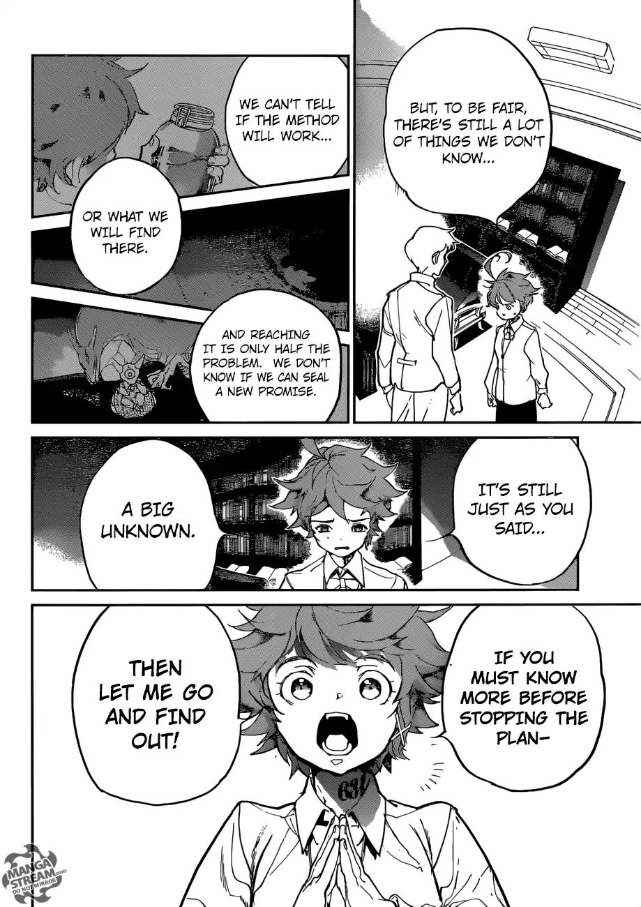 Yakusoku No Neverland - Vol. Tbd Chapter 128: I Ve Made Up My Mind