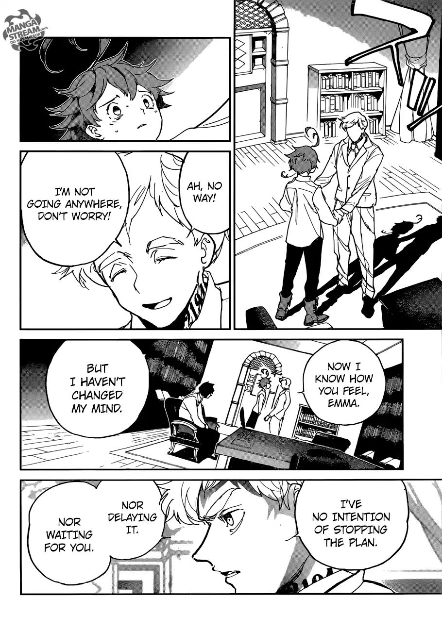 Yakusoku No Neverland - Vol. Tbd Chapter 128: I Ve Made Up My Mind