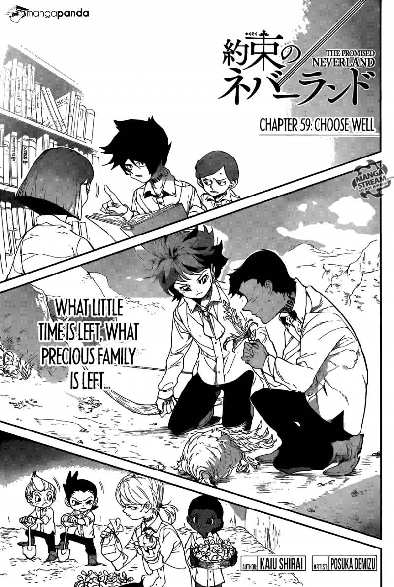 Yakusoku No Neverland - Chapter 59