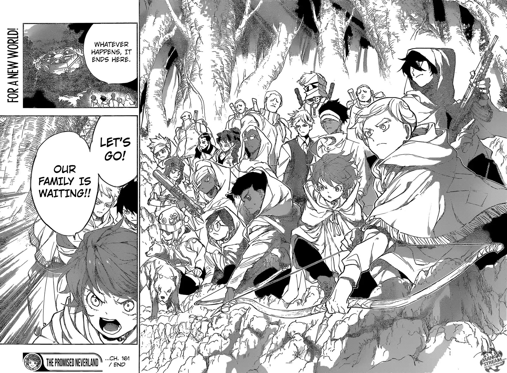 Yakusoku No Neverland - Chapter 161: Never Be Alone