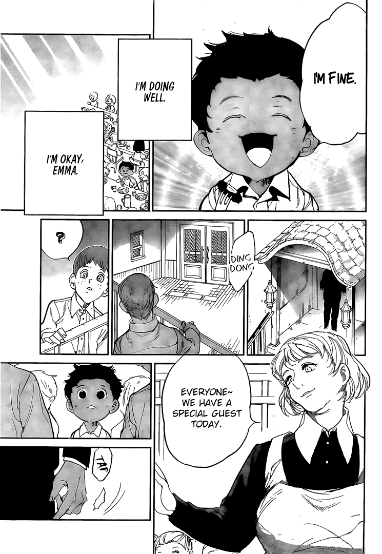 Yakusoku No Neverland - Chapter 100: Arrival