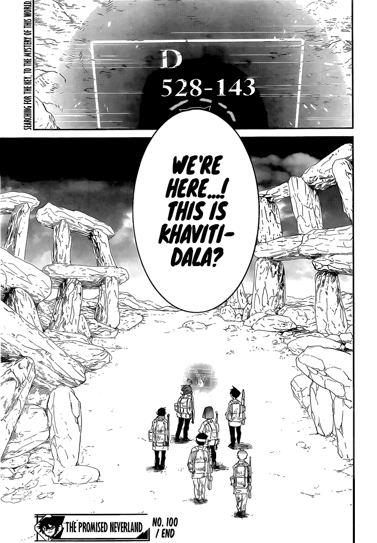 Yakusoku No Neverland - Chapter 100: Arrival