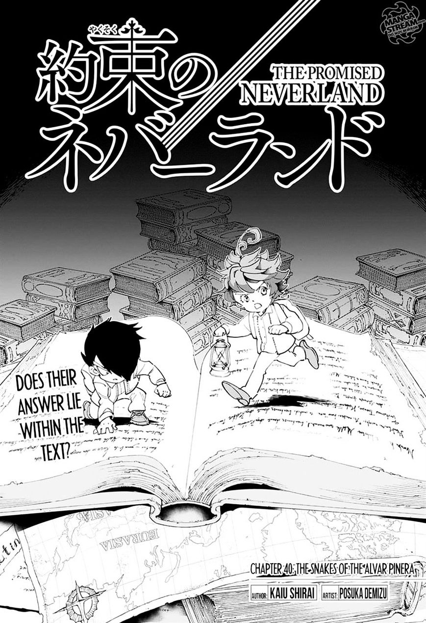 Yakusoku No Neverland - Chapter 40