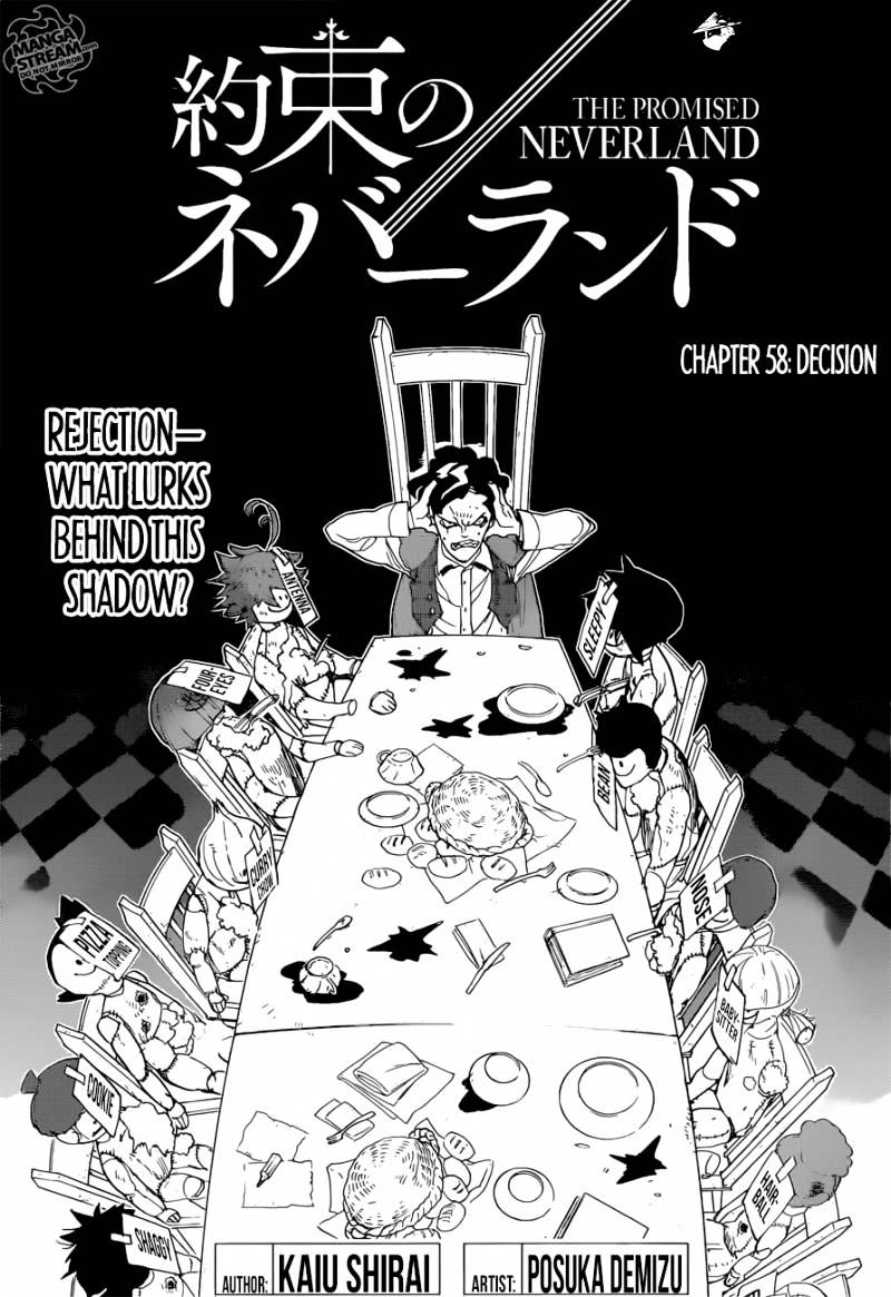 Yakusoku No Neverland - Chapter 58