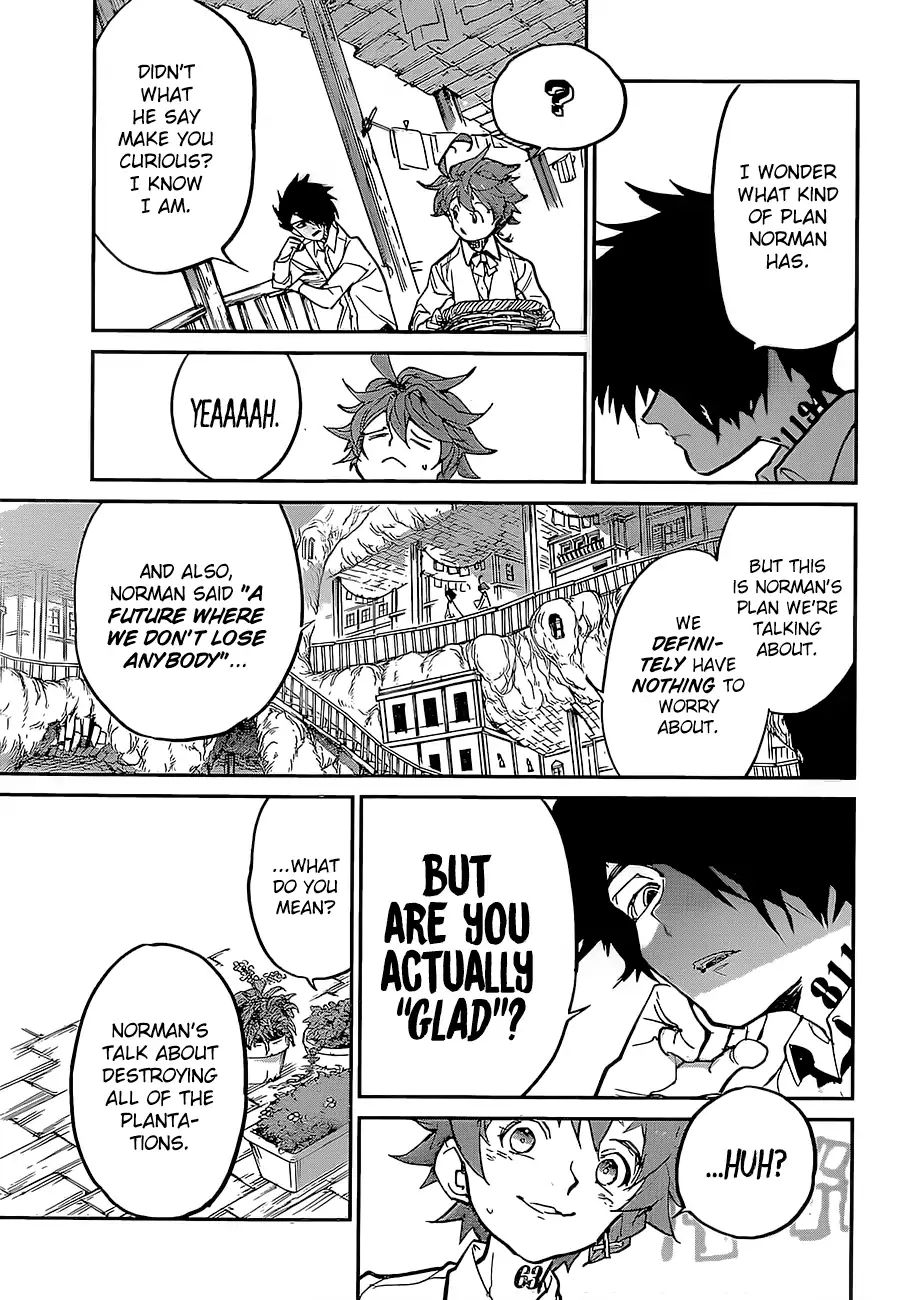 Yakusoku No Neverland - Chapter 122: True Feelings