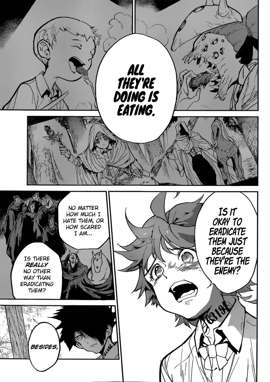 Yakusoku No Neverland - Chapter 122: True Feelings