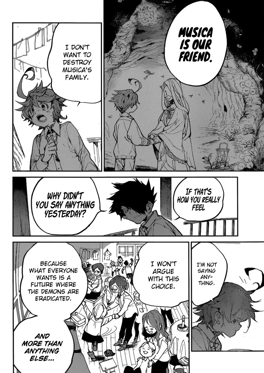 Yakusoku No Neverland - Chapter 122: True Feelings