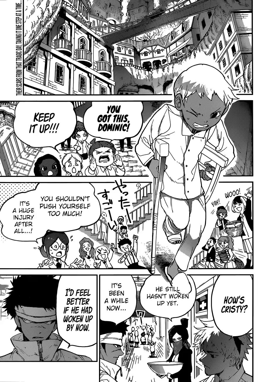 Yakusoku No Neverland - Vol. Tbd Chapter 126: Three Party Dialogue