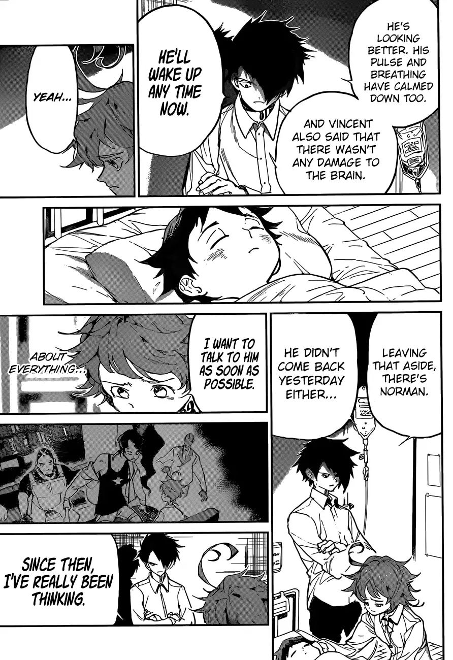 Yakusoku No Neverland - Vol. Tbd Chapter 126: Three Party Dialogue