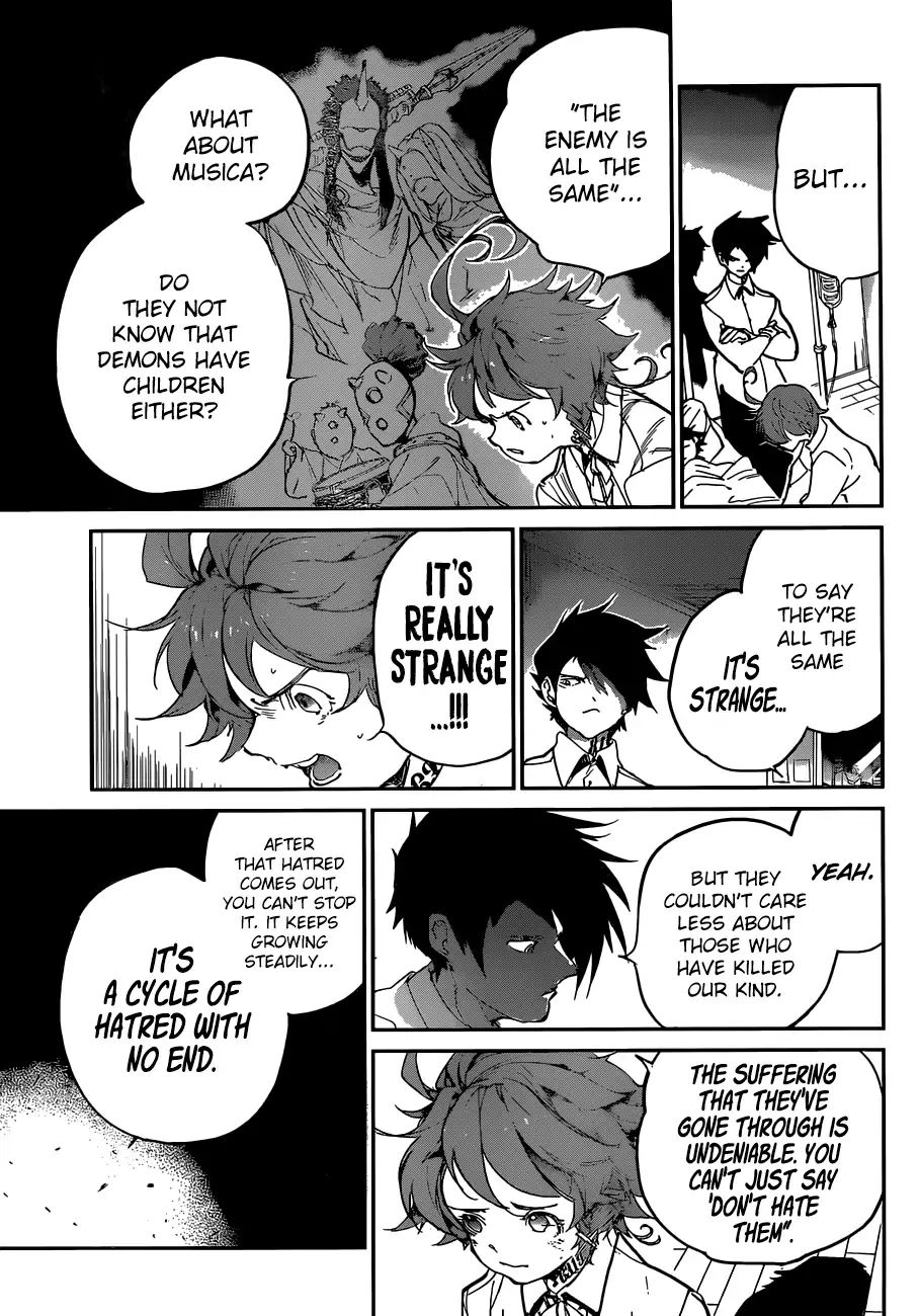 Yakusoku No Neverland - Vol. Tbd Chapter 126: Three Party Dialogue