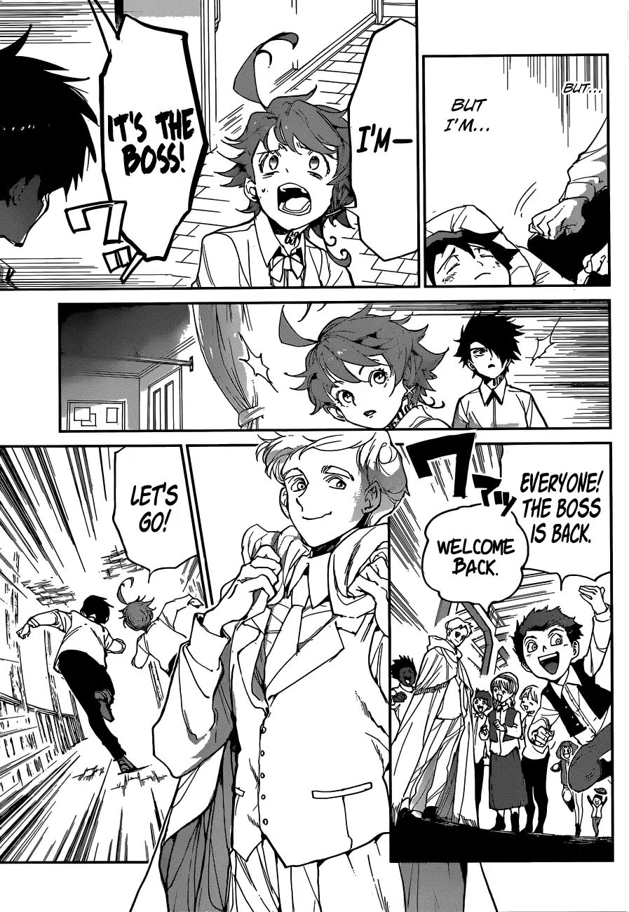 Yakusoku No Neverland - Vol. Tbd Chapter 126: Three Party Dialogue