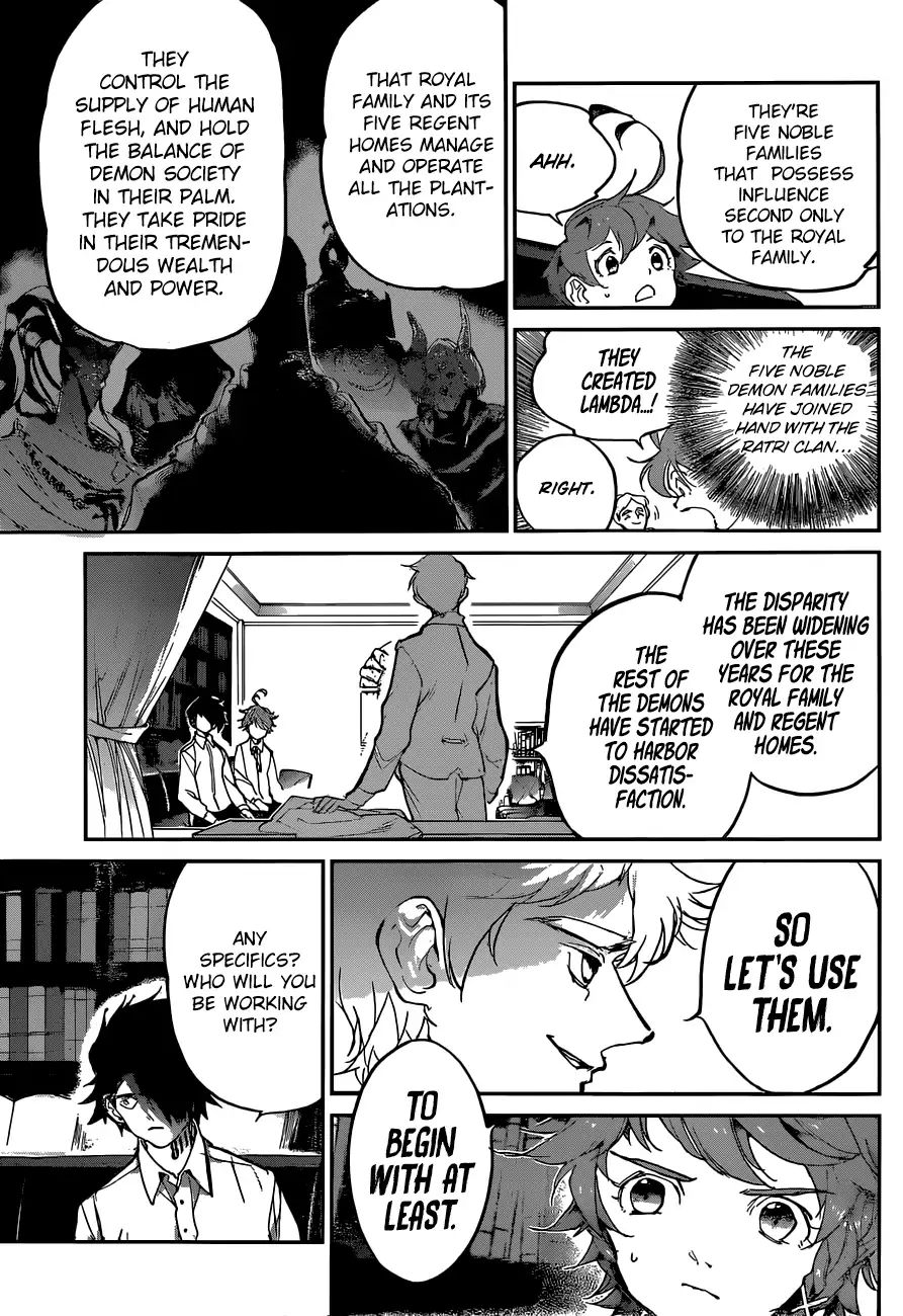 Yakusoku No Neverland - Vol. Tbd Chapter 126: Three Party Dialogue