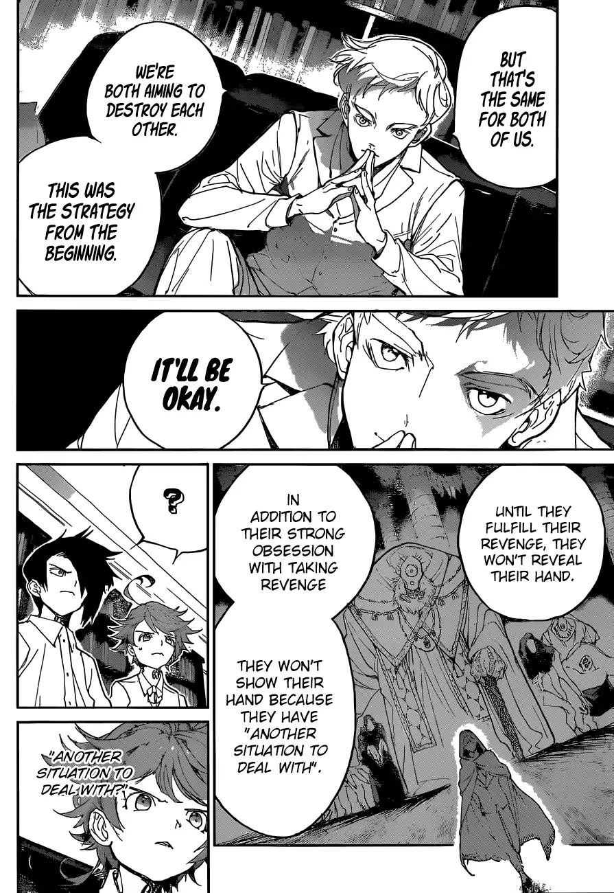 Yakusoku No Neverland - Vol. Tbd Chapter 126: Three Party Dialogue