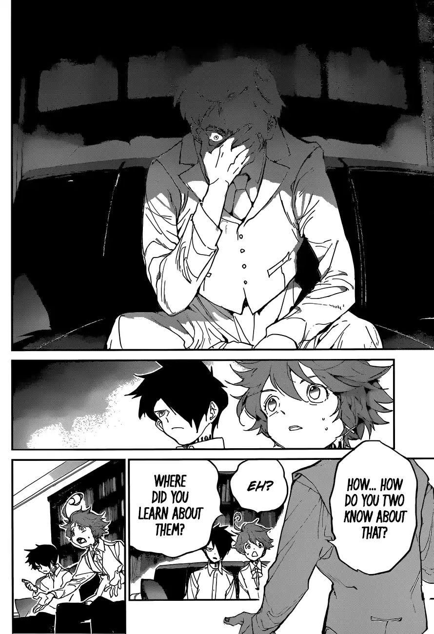 Yakusoku No Neverland - Vol. Tbd Chapter 126: Three Party Dialogue