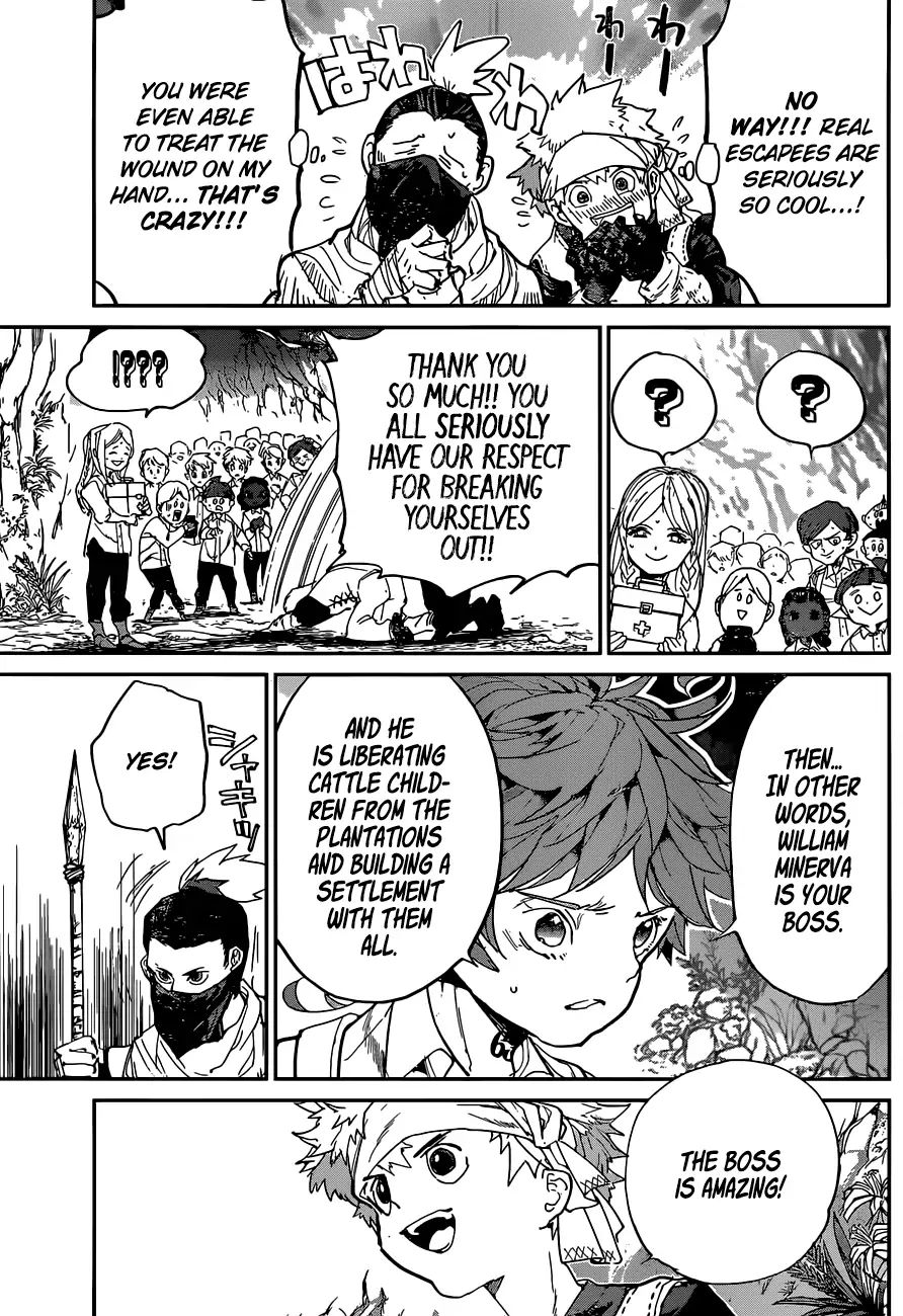 Yakusoku No Neverland - Chapter 115: Jin And Hayato