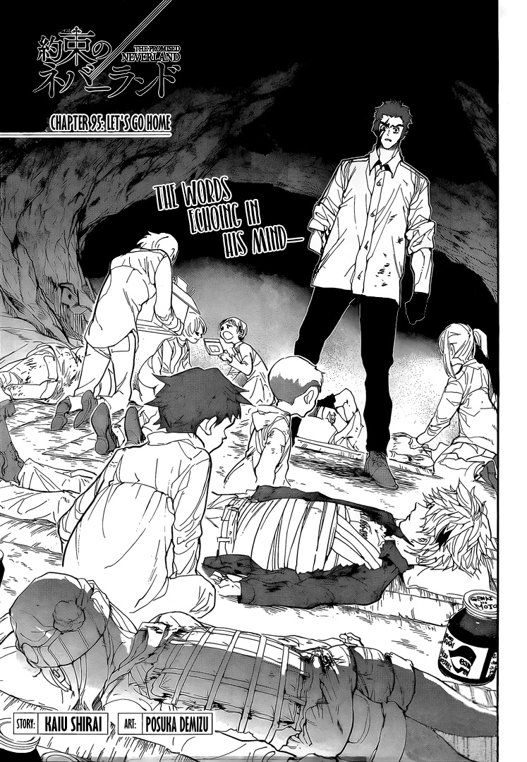 Yakusoku No Neverland - Chapter 95: Let S Go Home