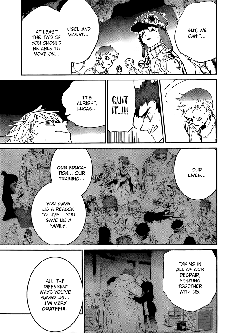 Yakusoku No Neverland - Chapter 95: Let S Go Home