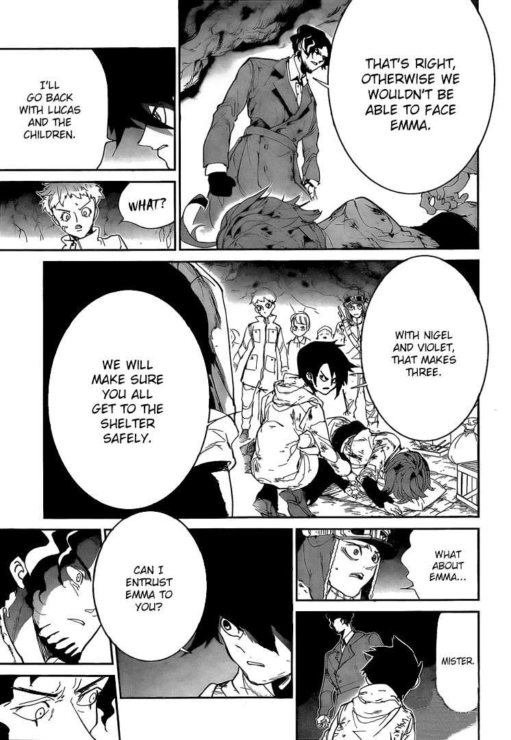 Yakusoku No Neverland - Chapter 95: Let S Go Home