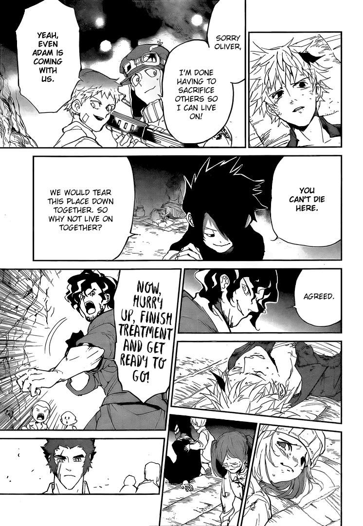 Yakusoku No Neverland - Chapter 95: Let S Go Home