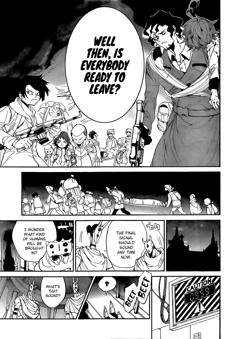 Yakusoku No Neverland - Chapter 95: Let S Go Home