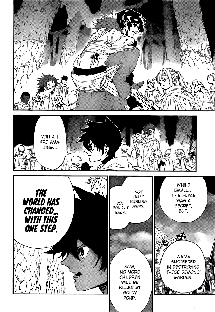 Yakusoku No Neverland - Chapter 95: Let S Go Home