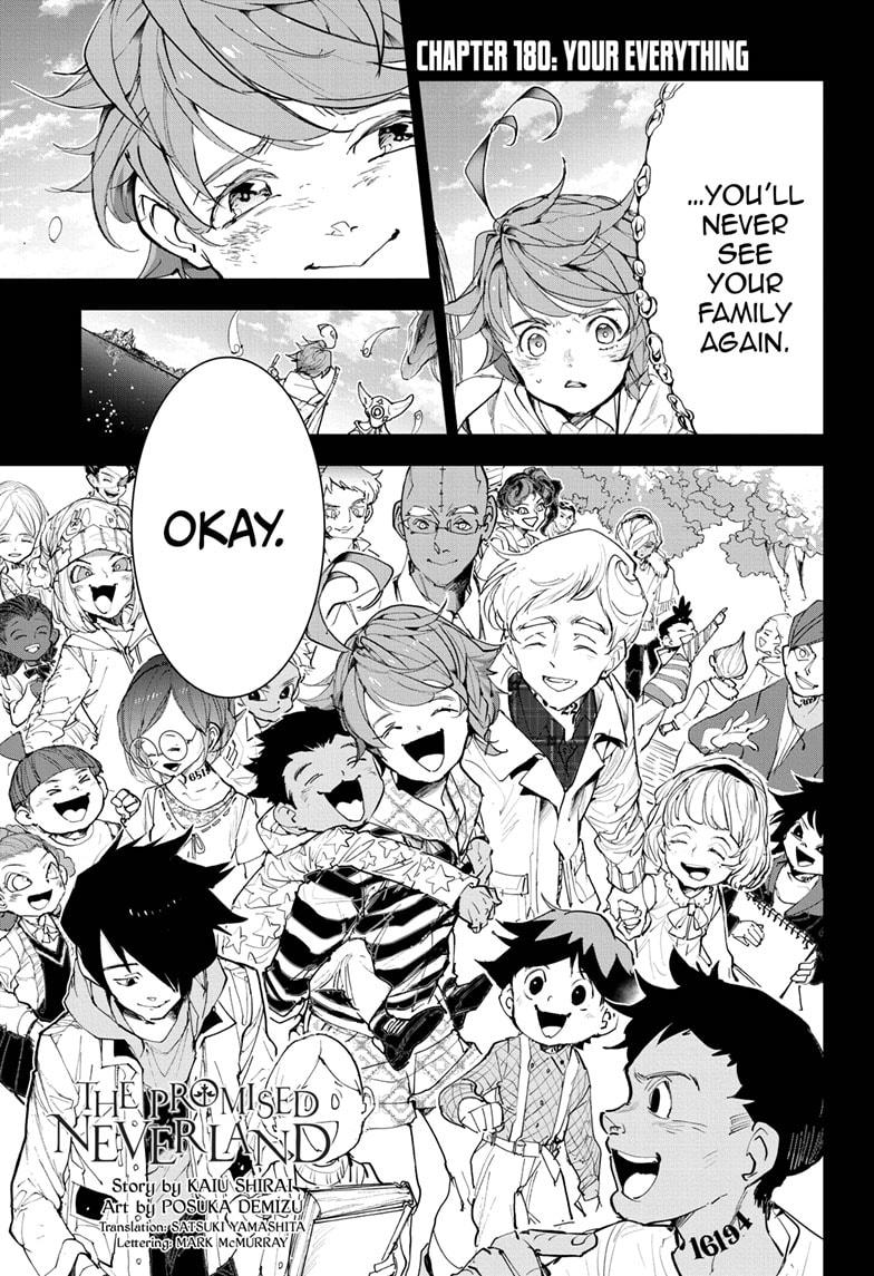 Yakusoku No Neverland - Chapter 180