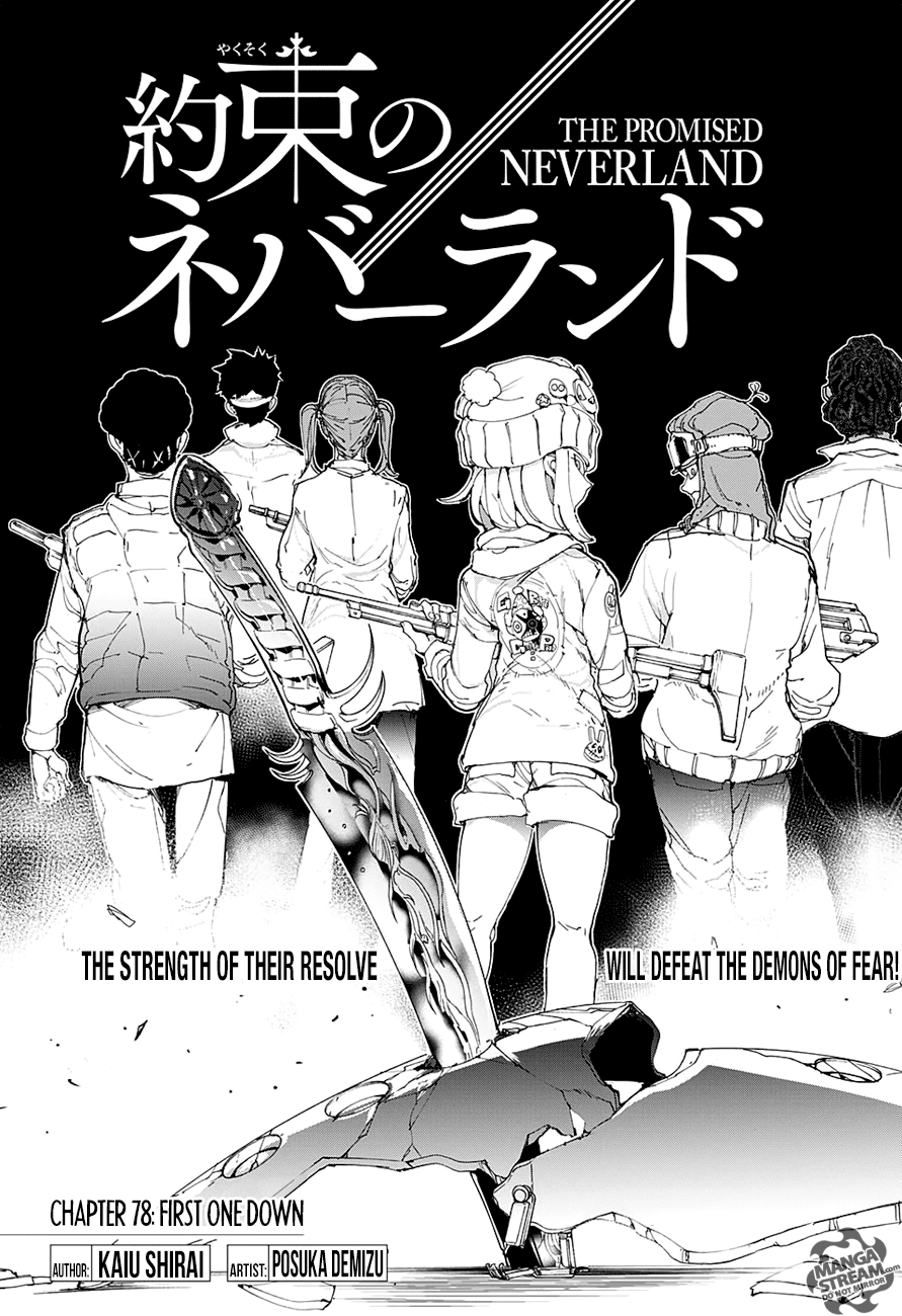 Yakusoku No Neverland - Chapter 78