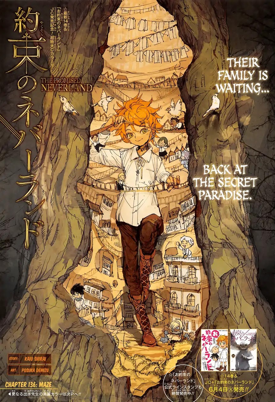 Yakusoku No Neverland - Chapter 136: Maze