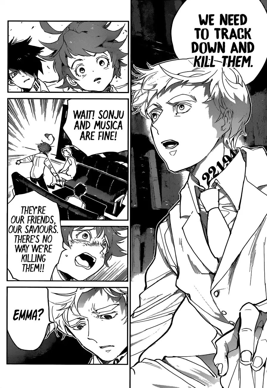 Yakusoku No Neverland - Vol. Tbd Chapter 127: Confrontation