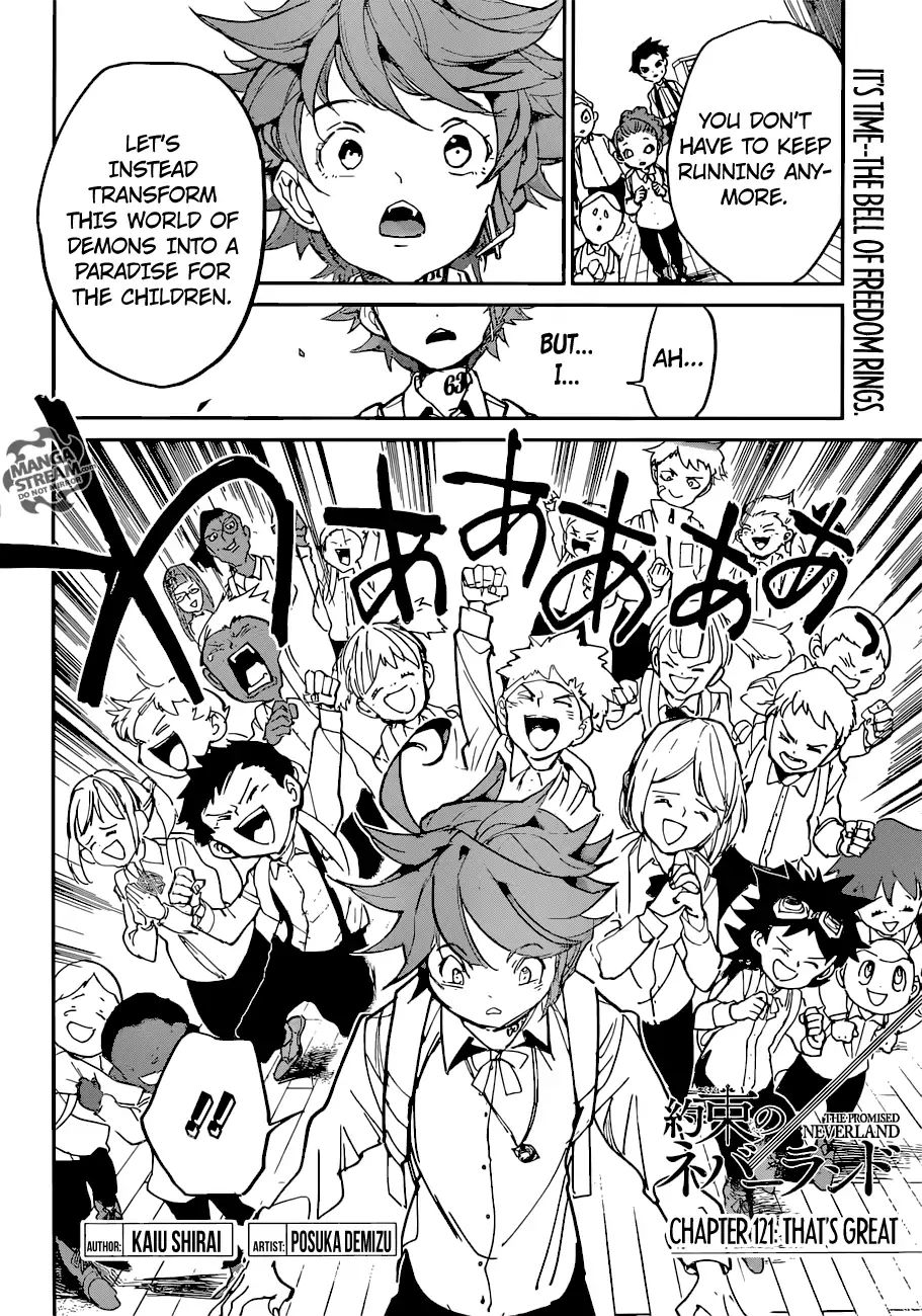 Yakusoku No Neverland - Chapter 121: That S Great