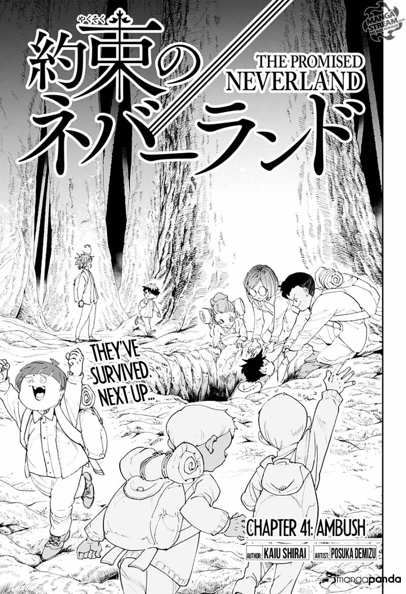 Yakusoku No Neverland - Chapter 41