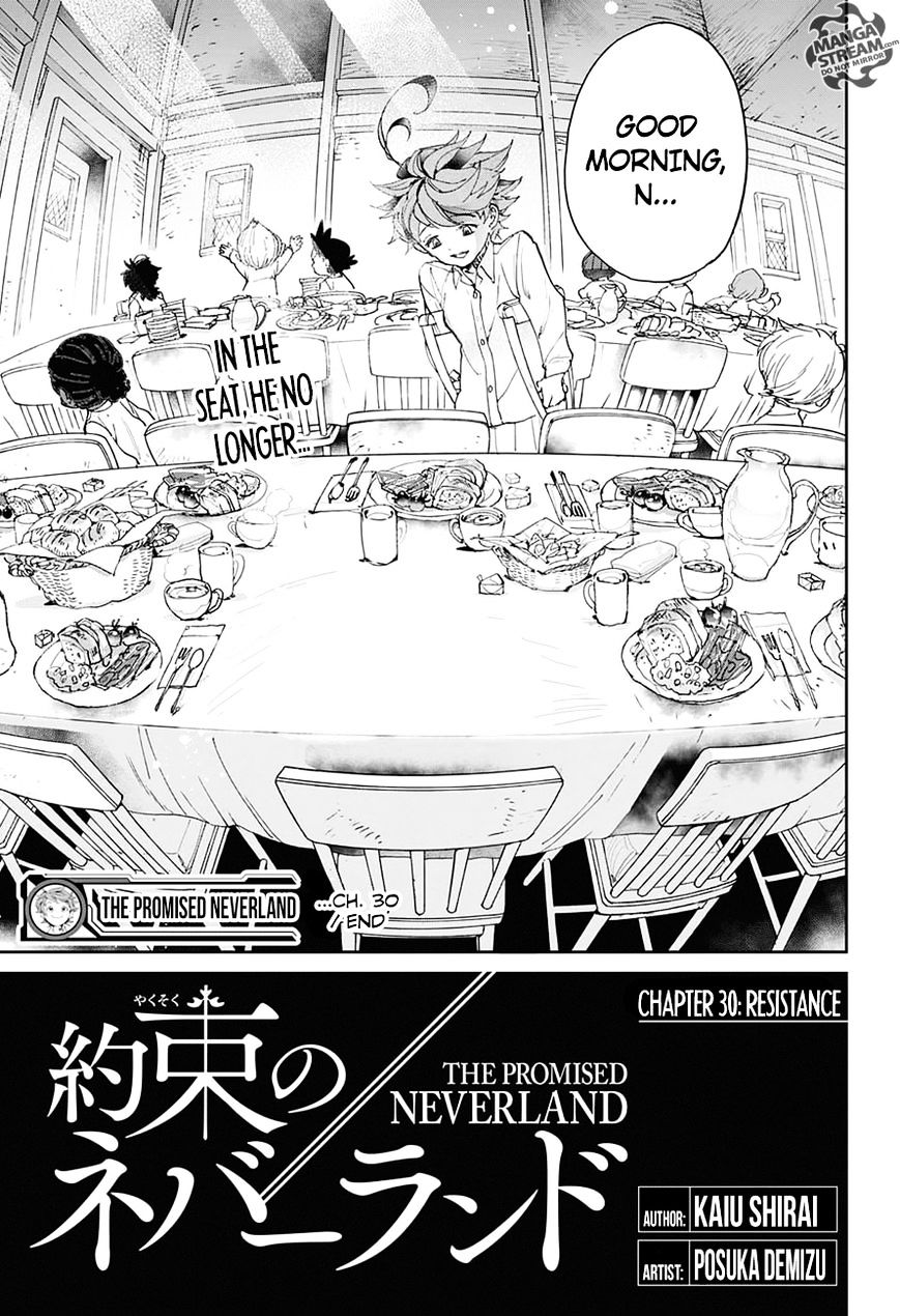 Yakusoku No Neverland - Chapter 30