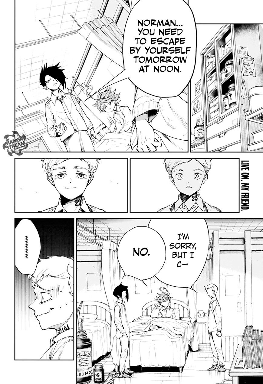 Yakusoku No Neverland - Chapter 27 : We Won T Let You Die