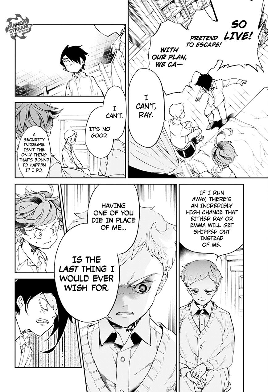 Yakusoku No Neverland - Chapter 27 : We Won T Let You Die