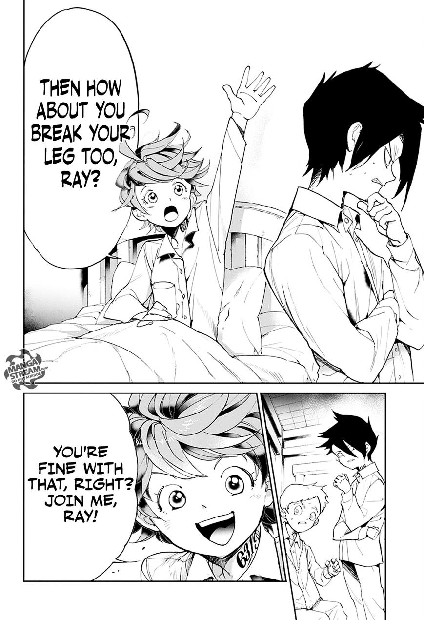 Yakusoku No Neverland - Chapter 27 : We Won T Let You Die