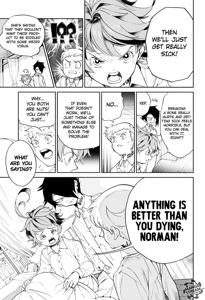 Yakusoku No Neverland - Chapter 27 : We Won T Let You Die