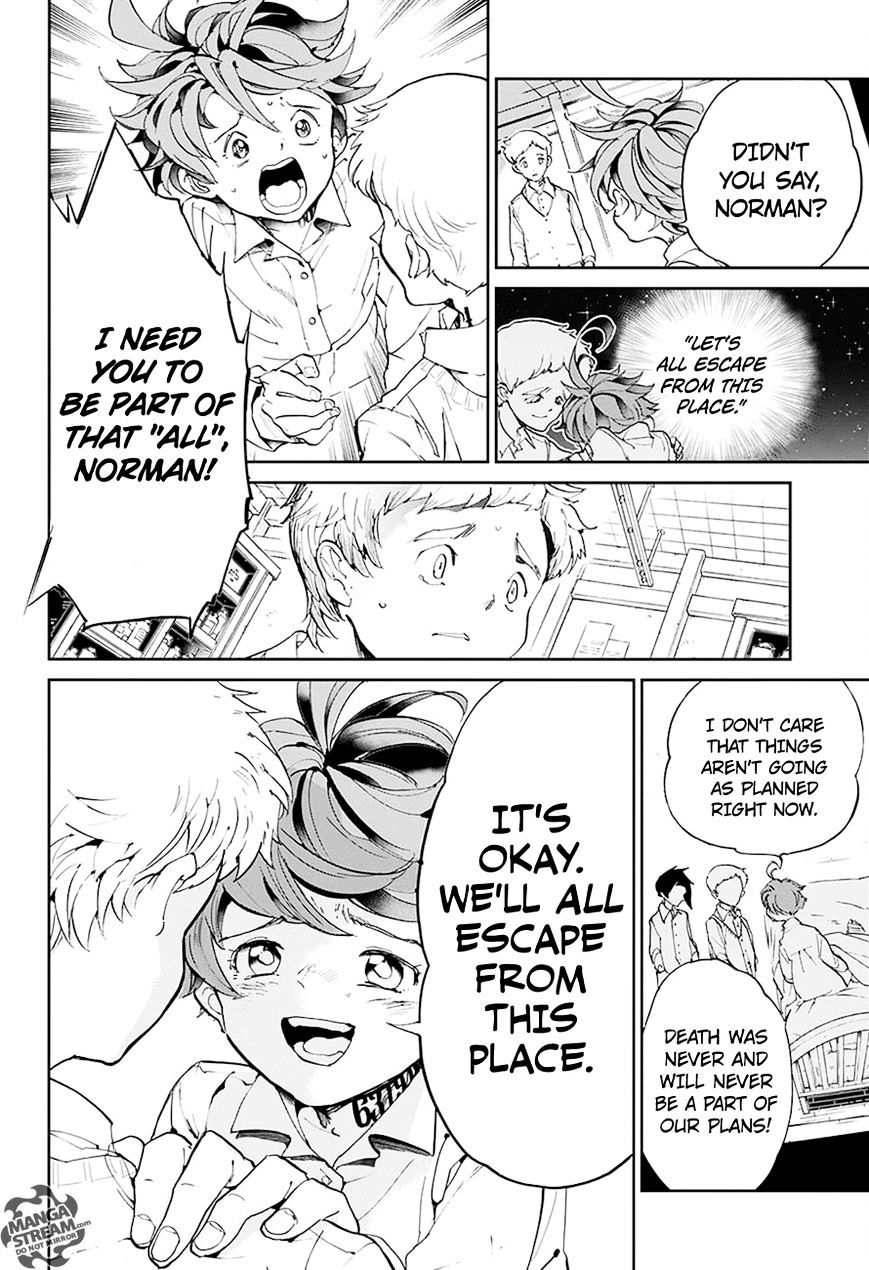 Yakusoku No Neverland - Chapter 27 : We Won T Let You Die