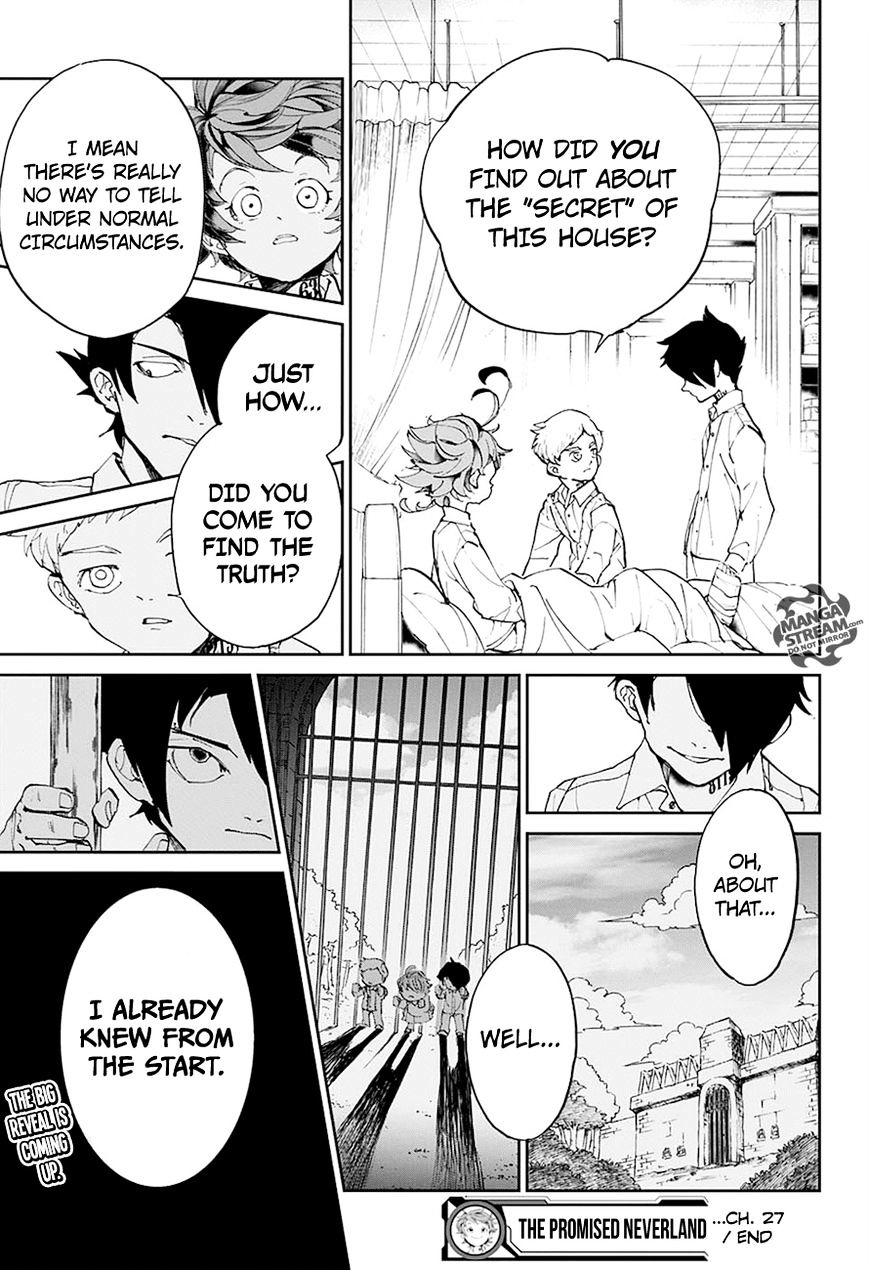 Yakusoku No Neverland - Chapter 27 : We Won T Let You Die