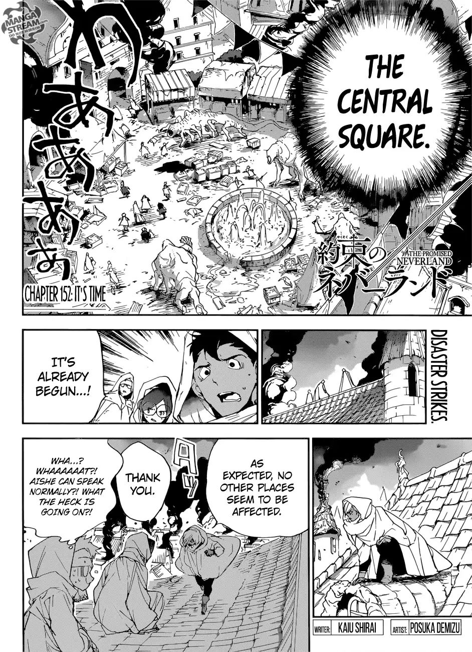 Yakusoku No Neverland - Chapter 152: It S Time