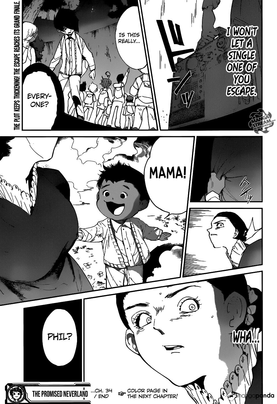 Yakusoku No Neverland - Chapter 34