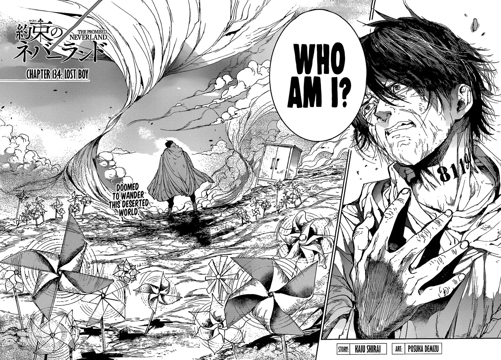 Yakusoku No Neverland - Chapter 134: Lost Boy